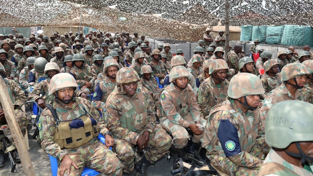SANDF begins phased withdrawal of troops from DRC