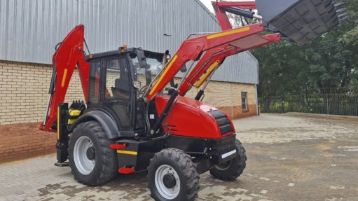 Image of a Manitou front loader