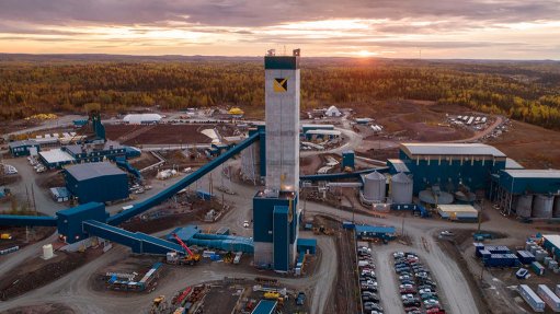 Alamos' Young Davidson mine