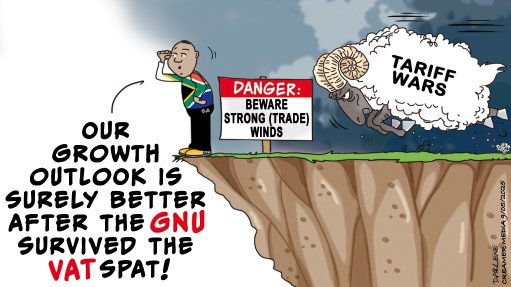 NEW PERIL: South Africa was hoping to begin breaking free from its low-growth trap this year. It avoided what would have been another self-inflicted wound by allowing the spat over VAT to break up the Government of National Unity. But the uncertainty created by the tariff wars could well knock us down yet again.
