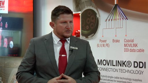 SEW-EURODRIVE business development electronics manager Willem Strydom