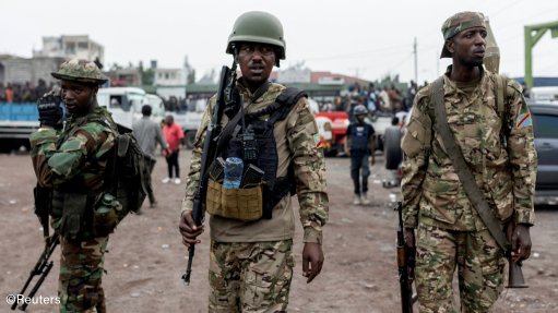 M23 rebels in the DRC