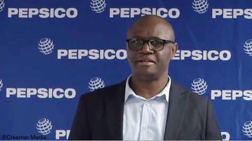 PepsiCo South Africa plant lead Eskins Mabiginye 