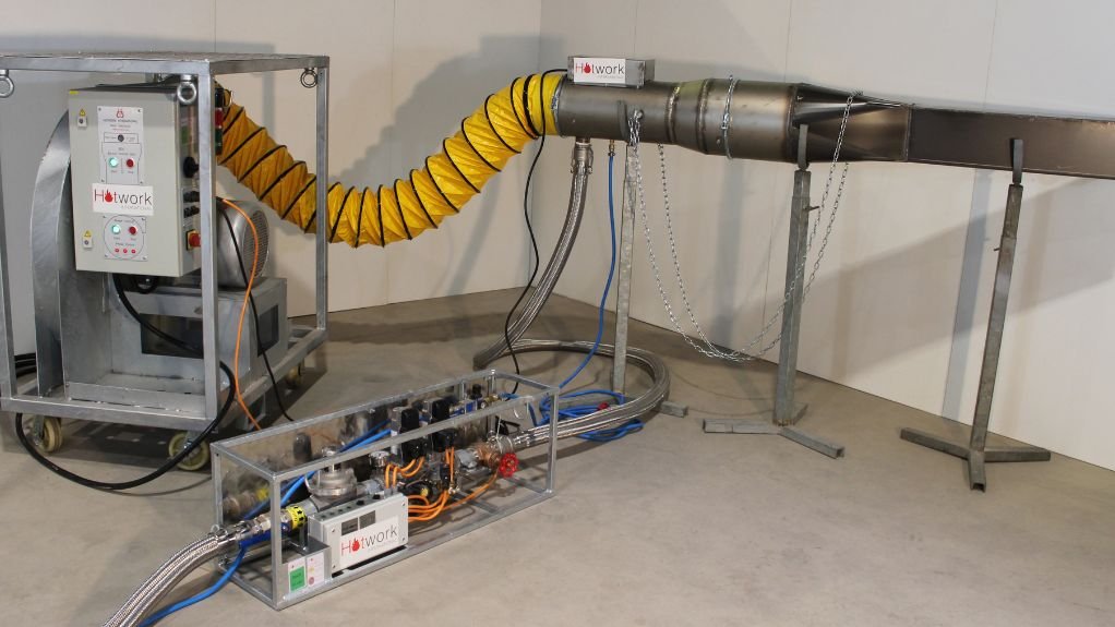 Machinary on the floor.