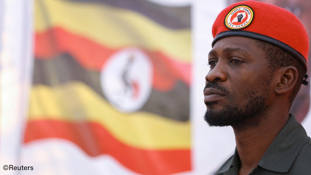 Ugandan opposition leader and pop singer Bobi Wine