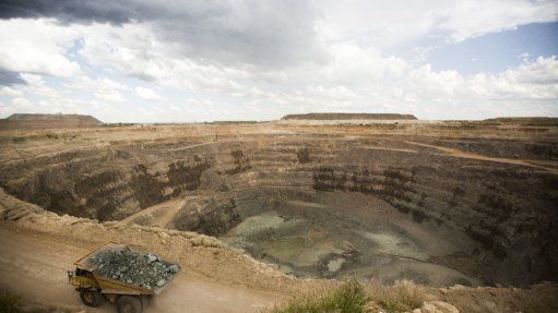 Orapa mine, in Botswana