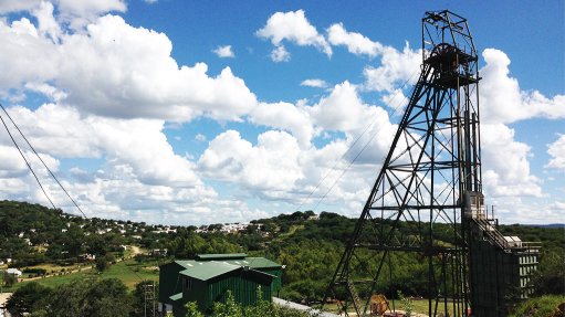 Blanket gold mine, in Zimbabwe