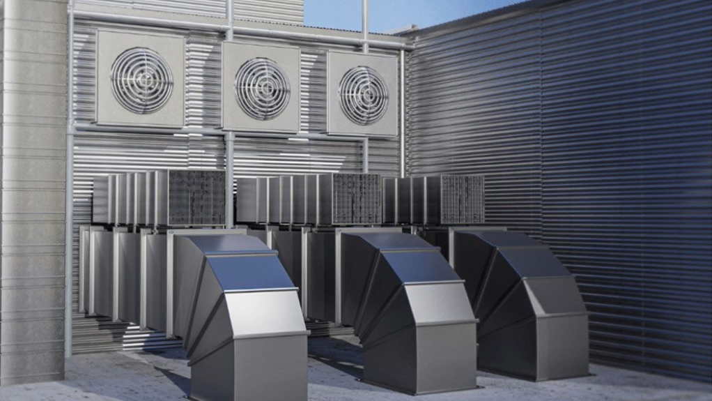 An image of a commercial or retail HVAC system