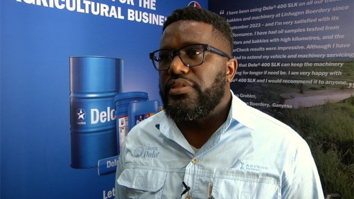 Watch a video in which Engineering News talks to Astron Energy GM for commercial and industrial Axola Myendeki at Nampo 2025, in Bothaville