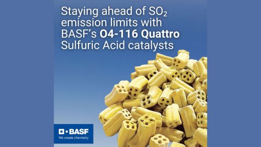 Staying ahead of SO₂ emission limits with BASF’s high-performance catalyst, O4-116 Quattro