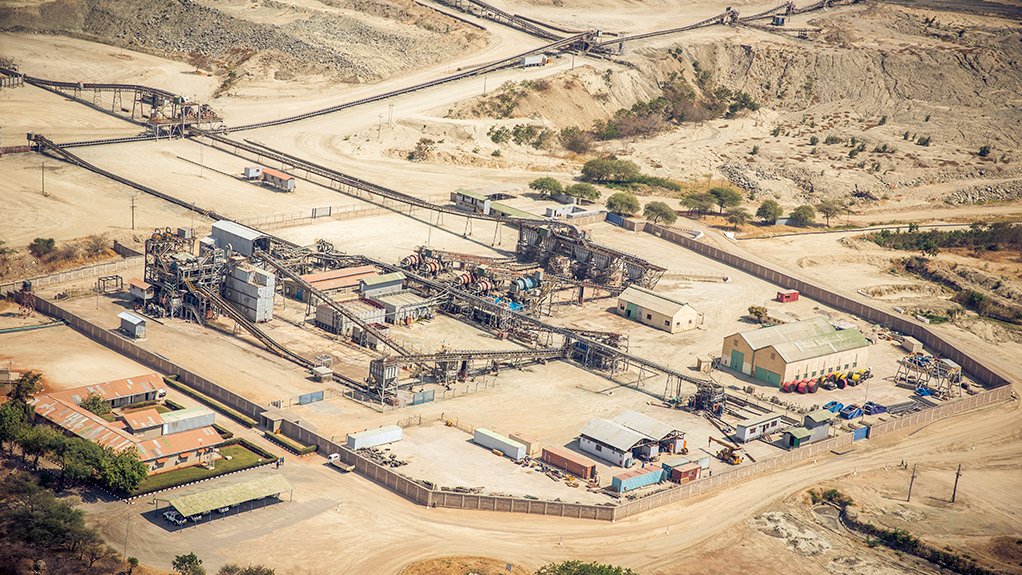 Williamson diamond mining operation.