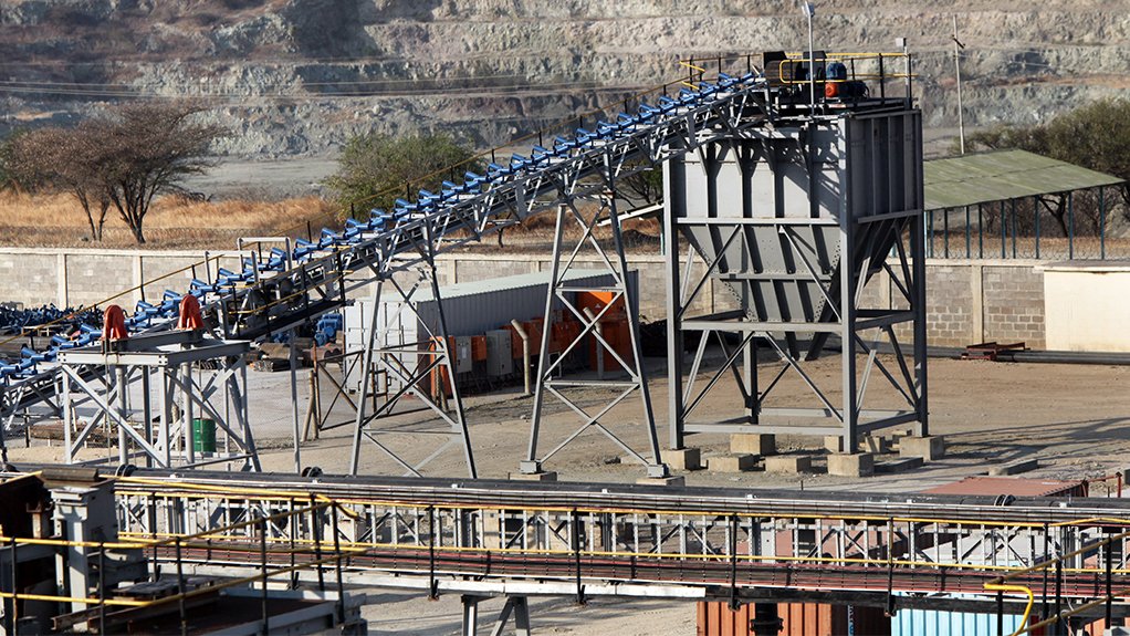 Williamson diamond mining operation.