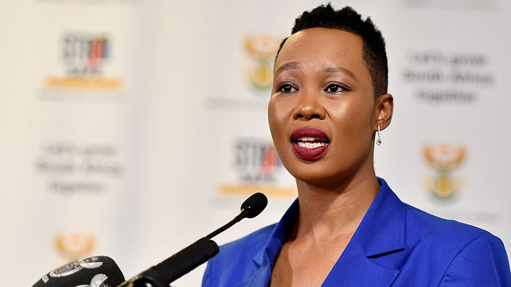 Small Business Development Minister Stella Ndabeni-Abrahams