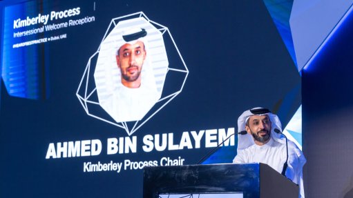 Kimberley Process chair Ahmed Bin Sulayem