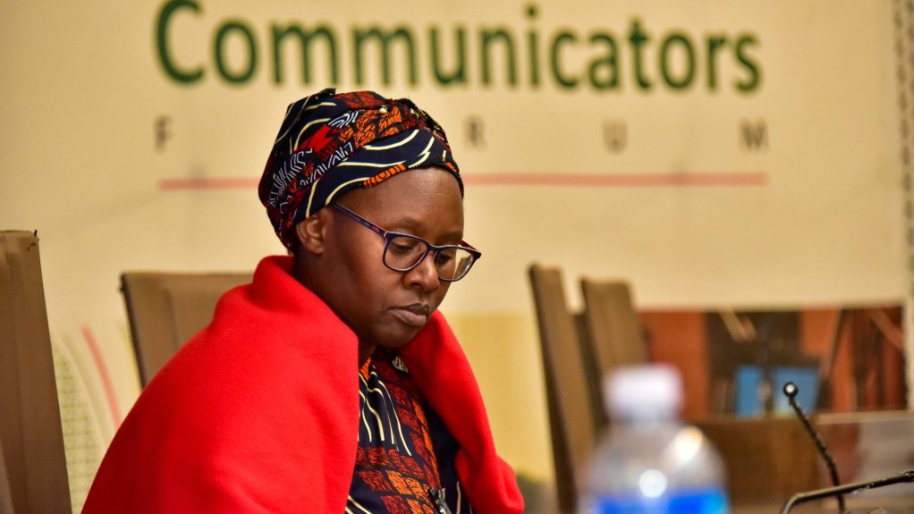 Government Communication Information System Acting Director-General Nomonde Mnukwa