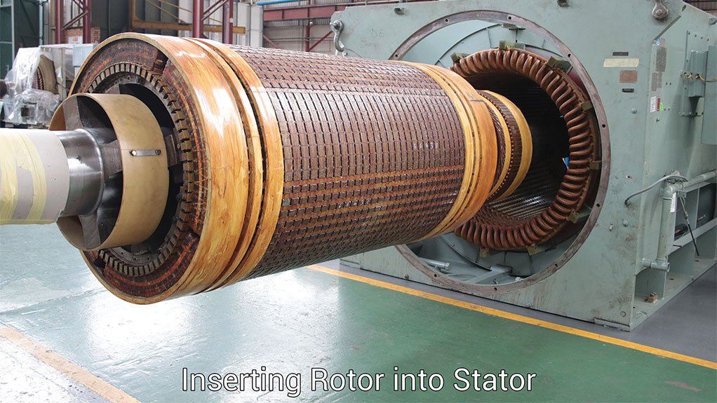 DELBA Electrical’s expertise in rewinding a 17 MW stator – a showcase of engineering excellence