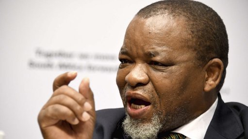Mineral and Petroleum Resources Minister Gwede Mantashe