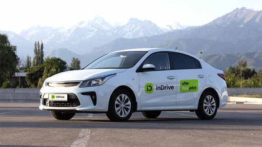 Image of an inDrive branded car