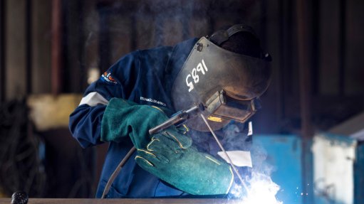 A generic image of a welder