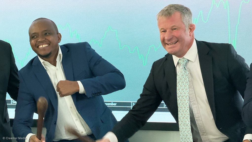 Shuka non-executive director Edu Ruheni (left) and Shuka CEO Richard Lloyd.