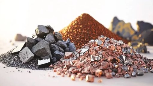 A pile of various critical minerals in different forms, grades and fines