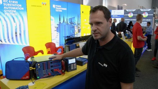 Engineering News speaks to Alectrix GM Riaan Louw about OMICRON's new revolutionary test set, the CMC 500, at Enlit Africa 2025