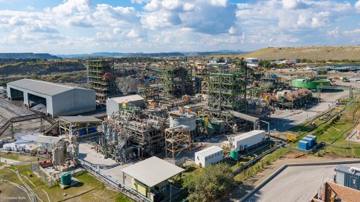 An image of the Tharisa mine 