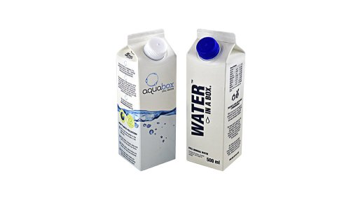 Nampak water box packaging