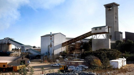 An image of the Kloof mine 