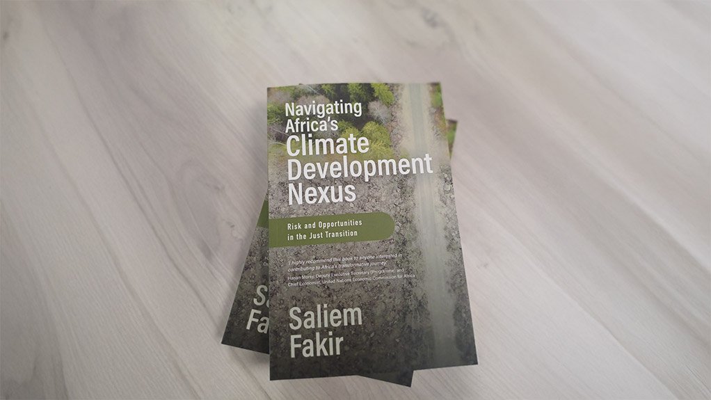 An image of the book, Navigating Africa’s Climate Development Nexus 
