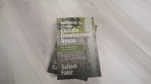An image of the book, Navigating Africa’s Climate Development Nexus 