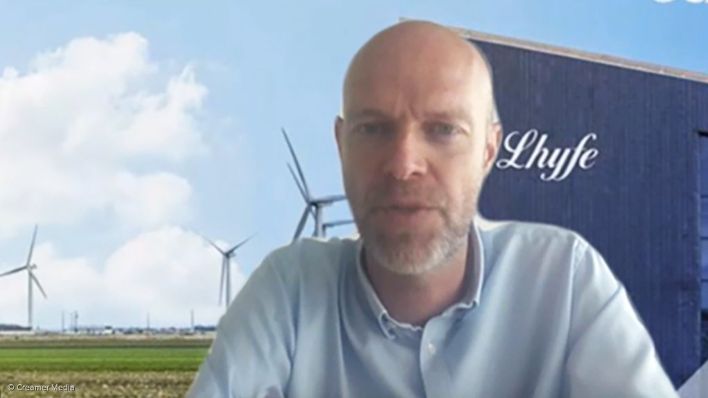 Lhyfe founder and CEO Matthieu Guesné.