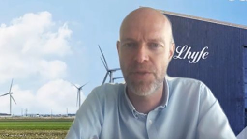 Lhyfe founder and CEO Matthieu Guesné. 