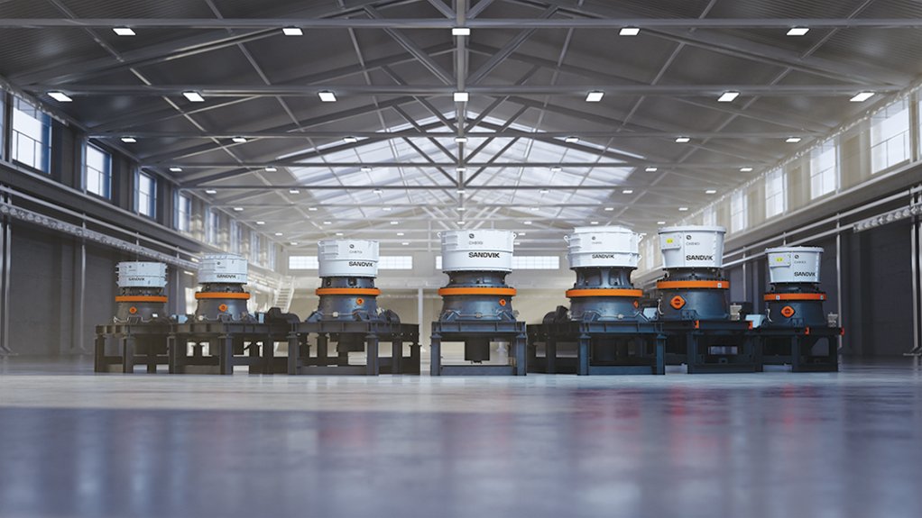 Image of Sandvik’s 800i crushers