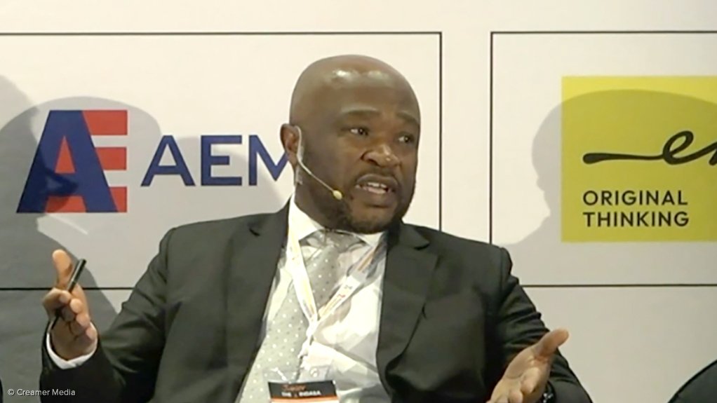 Department of Mineral Resources and Energy Director-General Jacob Mbele.