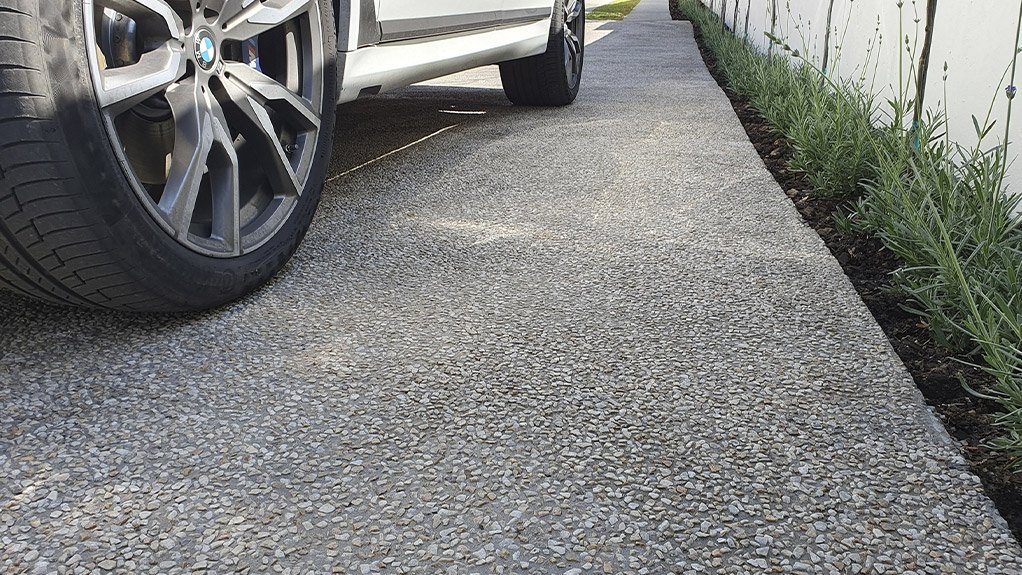Exposed aggregate enhances tyre grip through its textured surface, delivering improved traction, greater safety and long lasting durability in challenging conditions