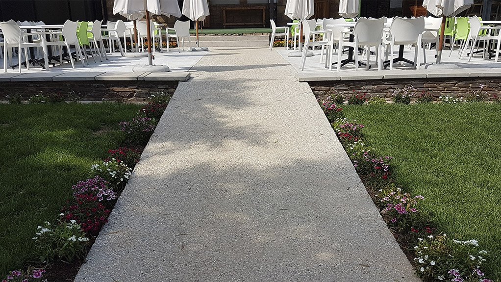 Blending beauty with performance, exposed aggregate offers a visually appealing non-slip surface