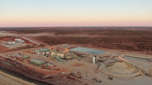 Aerial view of the KOTH mine