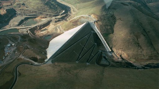 Aerial view of the LHWP