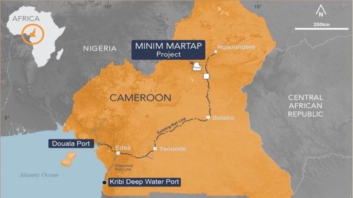 Location map of the Minim Martap project