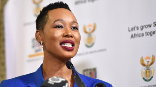 Small Business Development Minister Stella Ndabeni 