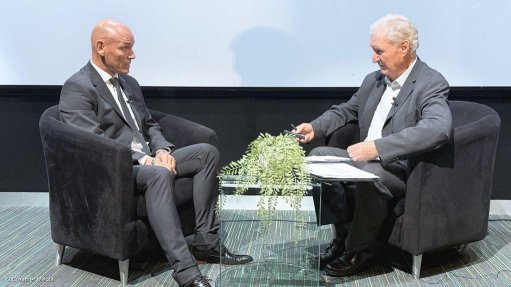 Marula's Jason Brewer interviewed by Mining Weekly's Martin Creamer. Video: Darlene Creamer.