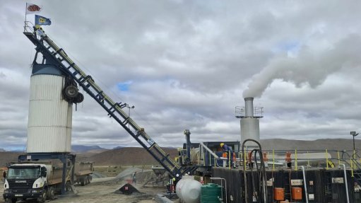 A generic image of an asphalt production plant