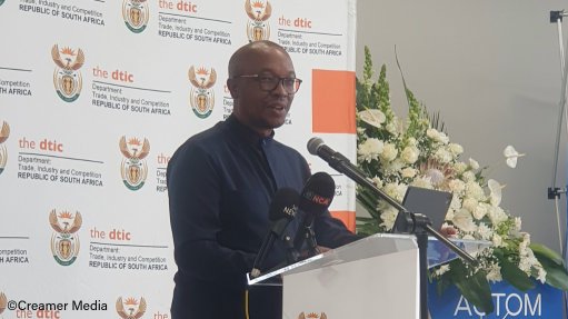 Trade, Industry and Competition Minister Parks Tau