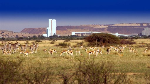 An image of Debswana's Jwaneng mine 