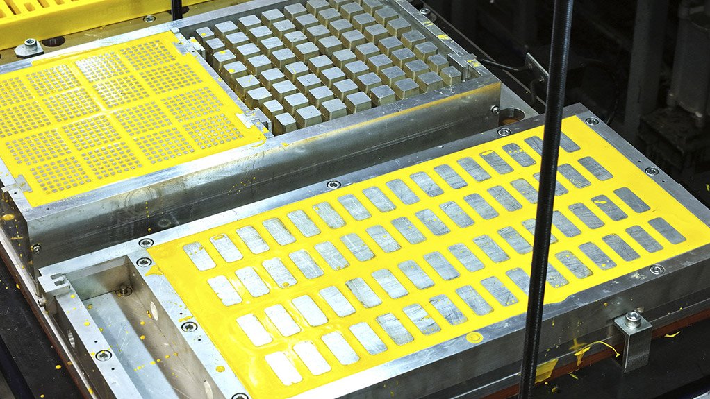 The NexGen polyurethane screen media from FLS is engineered for efficient and reliable screening performance
