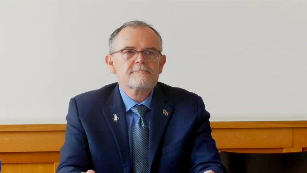 An image of Forestry, Fisheries and the Environment Minister Dr Dion George 