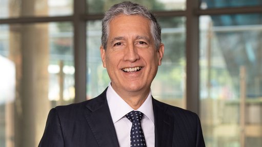 An image of AngloGold Ashanti CEO Alberto Calderon 