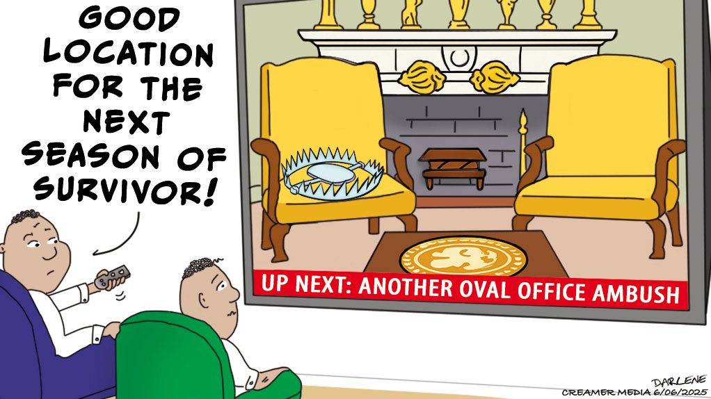 CONFLICT & DRAMA: Reality shows such as Survivor and The Apprentice, which Donald Trump coproduced, thrive on conflict and drama. South Africans had a front row seat as the now President Trump turned his Oval Office meeting with President Cyril Ramaphosa into a reality show on political steroids. Targeted to domestic voters, world leaders will think twice before doing likewise. But as Maximus in the blockbuster Gladiator yelled after dispatching his opponents with murderous force: “Are you not entertained?”
