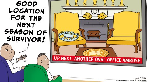 CONFLICT & DRAMA: Reality shows such as Survivor and The Apprentice, which Donald Trump coproduced, thrive on conflict and drama. South Africans had a front row seat as the now President Trump turned his Oval Office meeting with President Cyril Ramaphosa into a reality show on political steroids. Targeted to domestic voters, world leaders will think twice before doing likewise. But as Maximus in the blockbuster Gladiator yelled after dispatching his opponents with murderous force: “Are you not entertained?”
